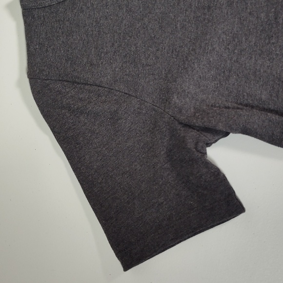 J. Crew gray short sleeve knit dress M - Picture 7 of 12